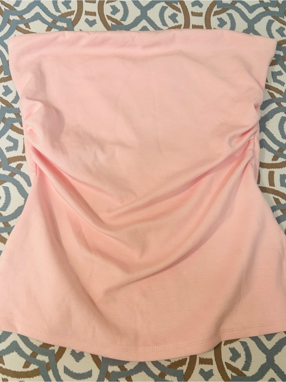 Classic Strapless Camisole in Soft Pink